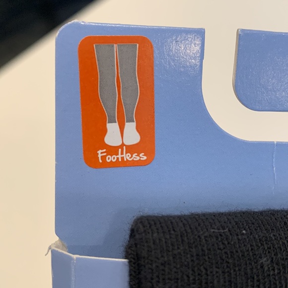 Jeffries Socks Footless Tights, Black, HT 60”-64”, WT 78-110 lbs, Kids 10-14 yrs - Picture 3 of 8